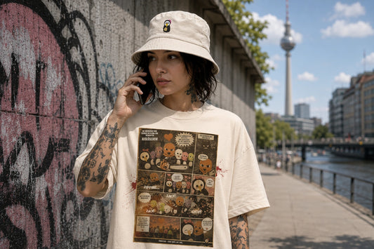Das Ultimate Summer Bundle: OG Pingsti Bucket Hat x Retro Comic Shirt