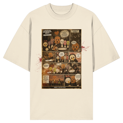 Retro Comic "PINGSTA" - Organic Oversize Shirt